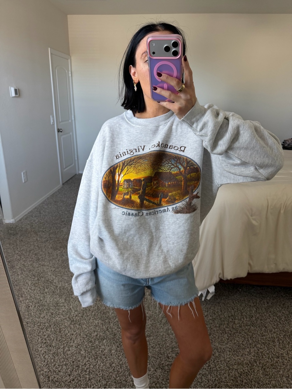 Vintage Roanoke Virginia crew neck